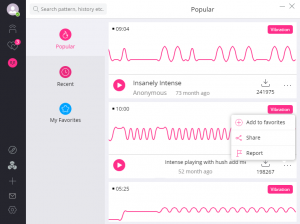 Lovense remote app Vibe waves