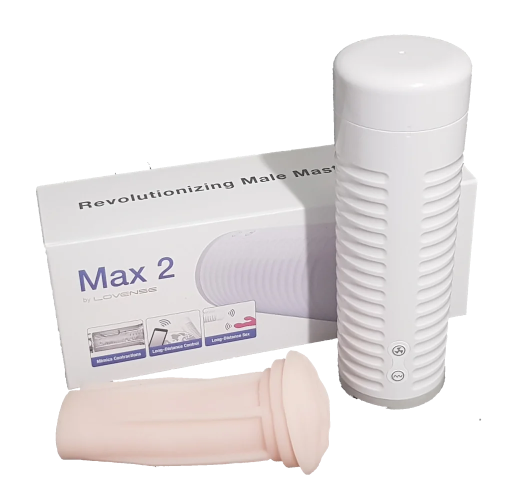 Lovense Max 2 Unboxed and vaginal sleeve