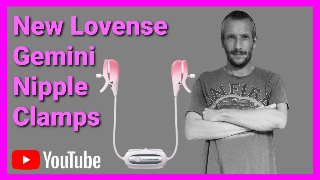 The New Lovense Gemini Review & Release, Lovense Nipple Clamps, Nipple Clamps