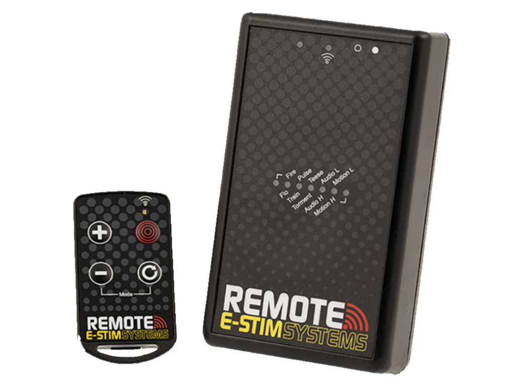 alt="E-Stim Systems Remote Box" alt="The Future of Pleasure E-Stim Systems Remote Control"