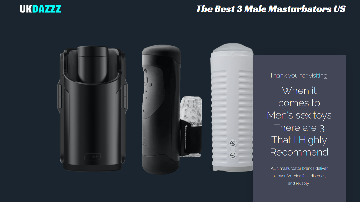 The Best 3 Male Masturbators US