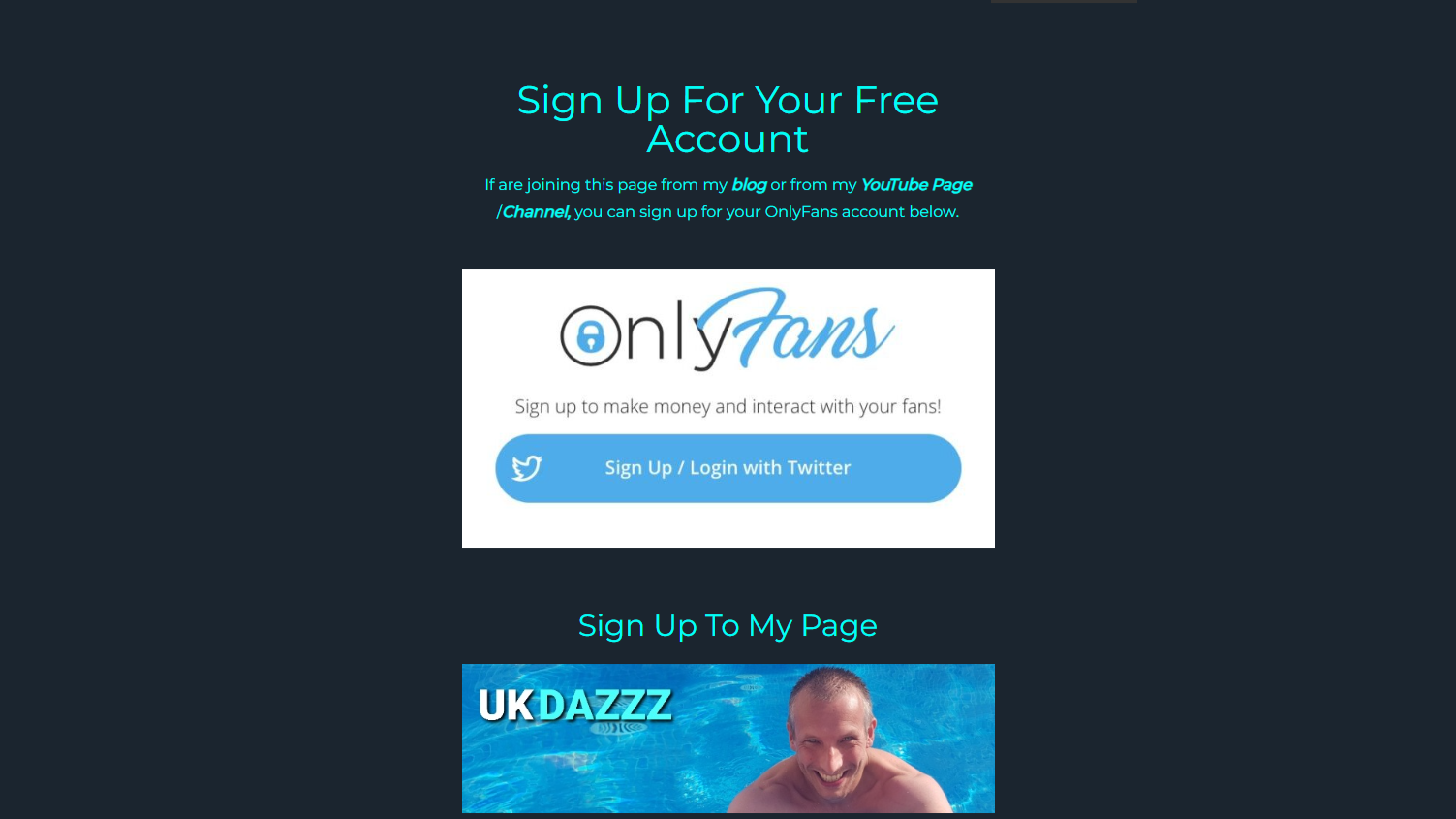 OnlyFans | Sign Up For Your Free OnlyFans Account Today