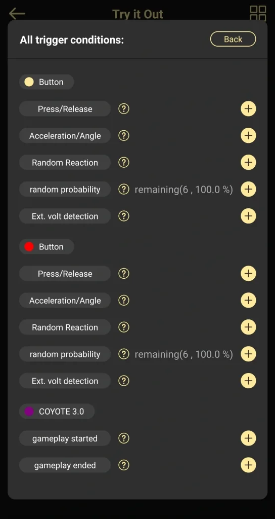 DG-LAB Conditions Games