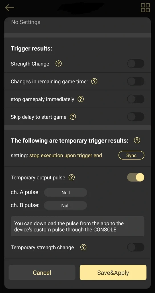 DG-LAB Pawprint Settings