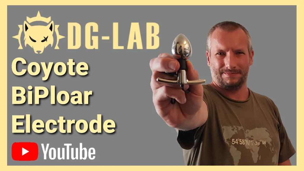 DG-Lab BiPloar Electrode, DG-Lab Coyote 3 BiPolar E-Stim YouTube