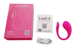 Lovense Lush 4 Unboxed With All Accessories.