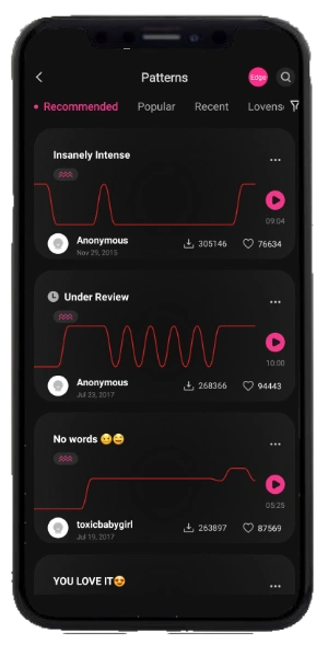 Lovense Remote App Patterns