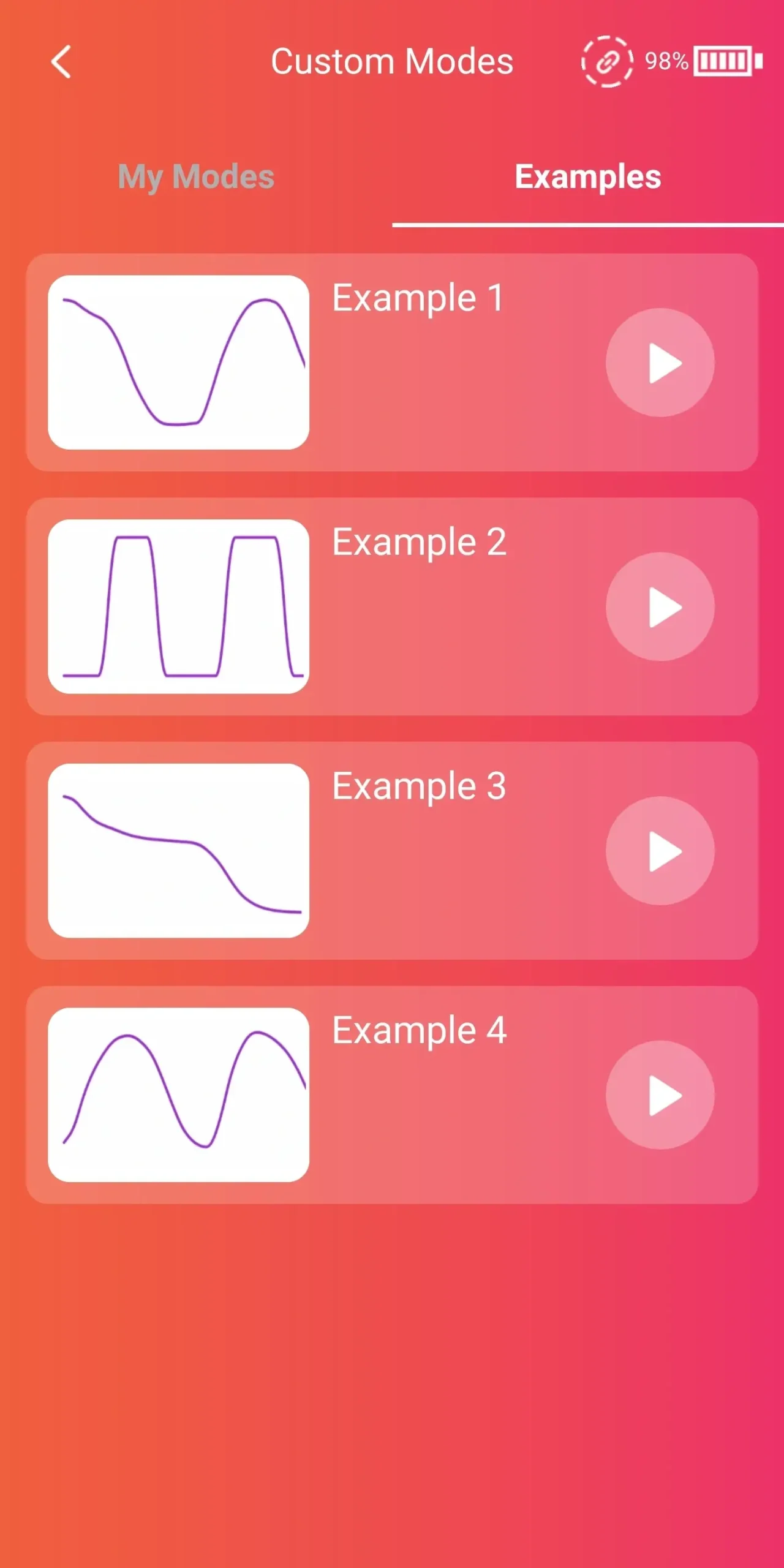 Svakom App Example Patterns