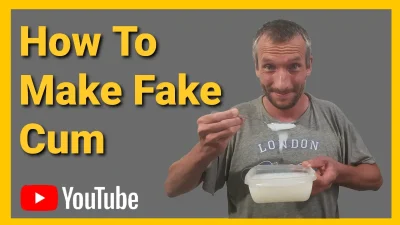 All My Random Blogs 12 How To Make Fake Sperm For Pranks, fake cum, fake semen