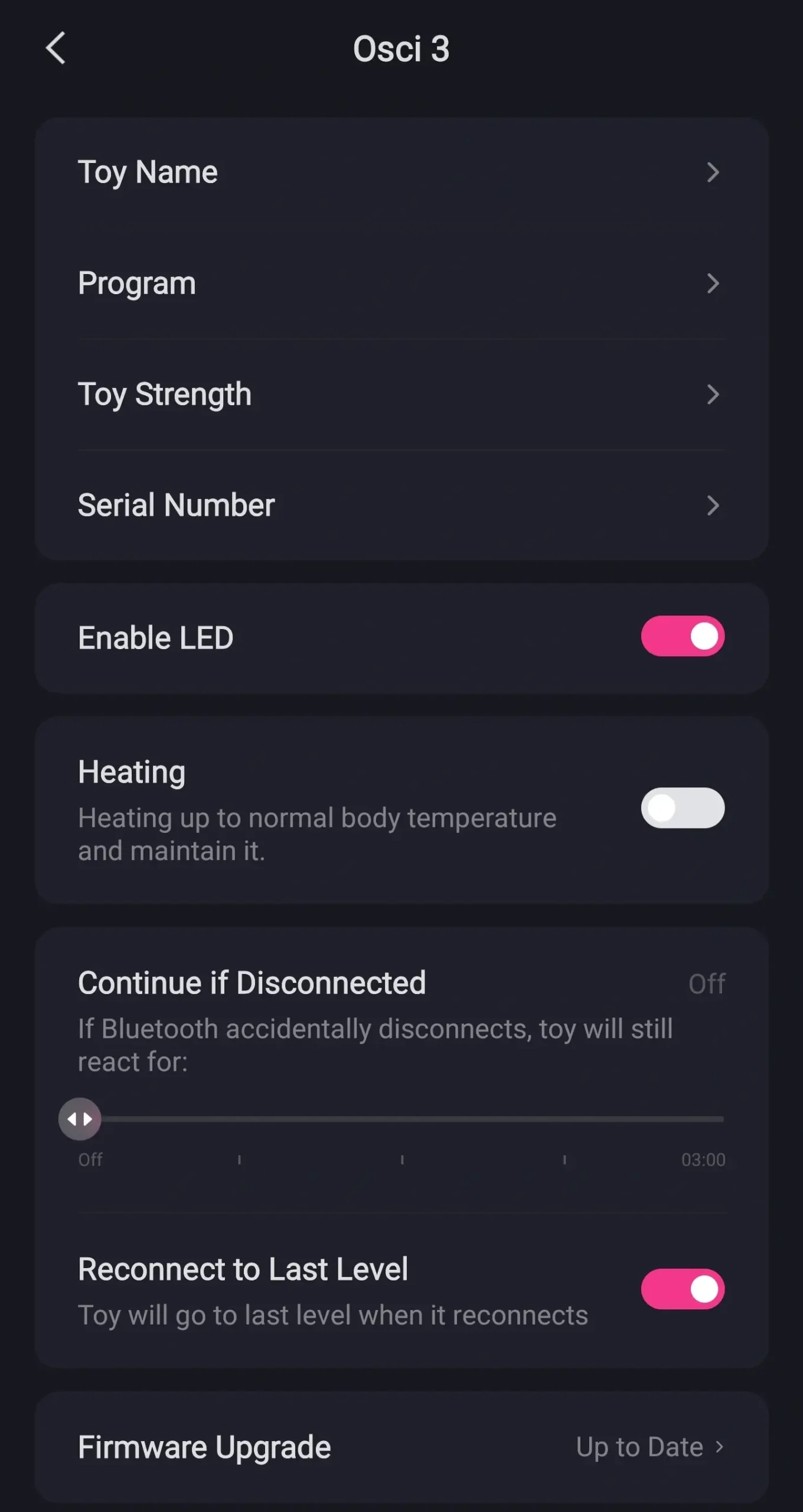 Lovense Remote Settings Page