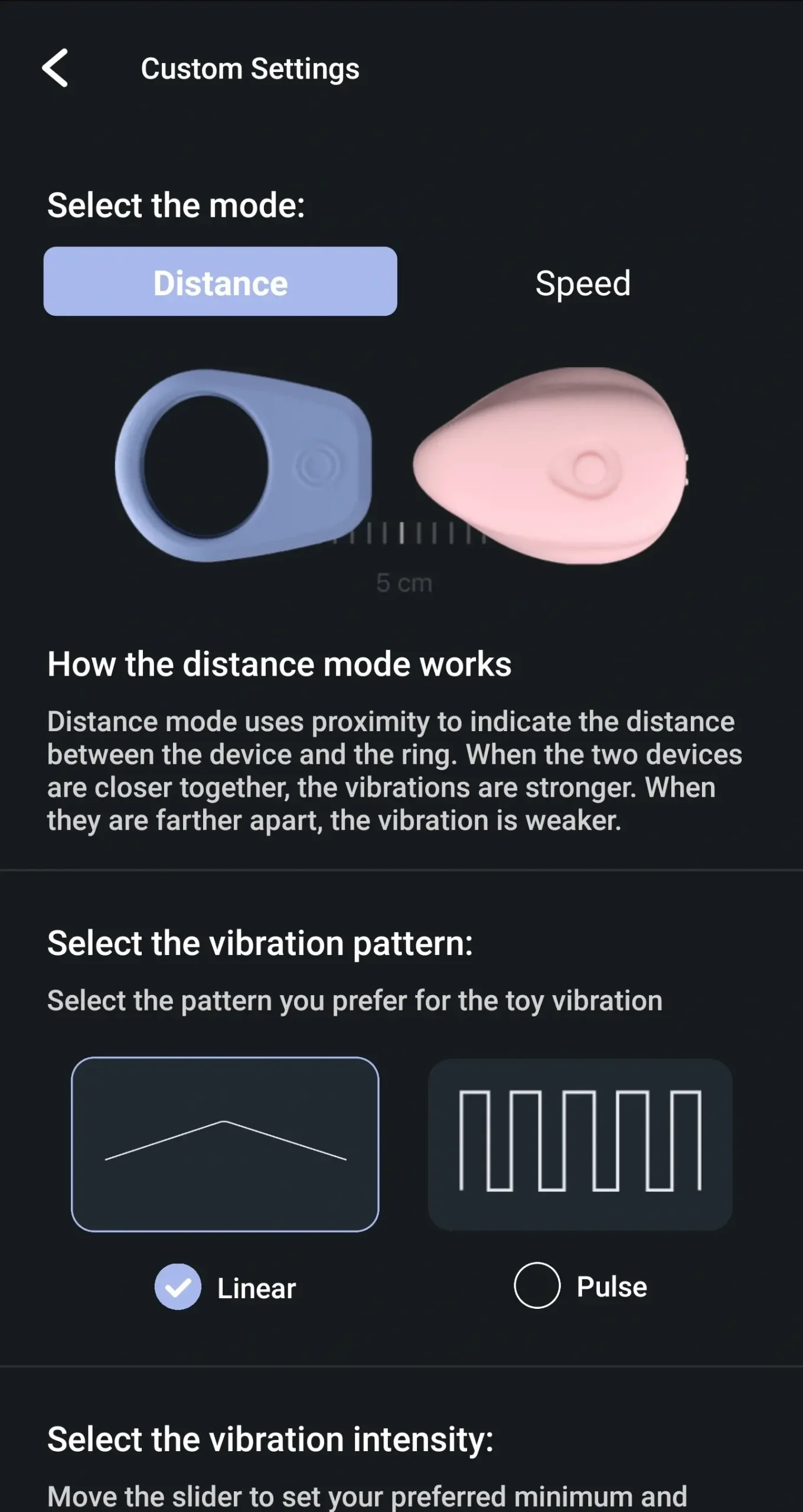 Choose Mode For Luxus