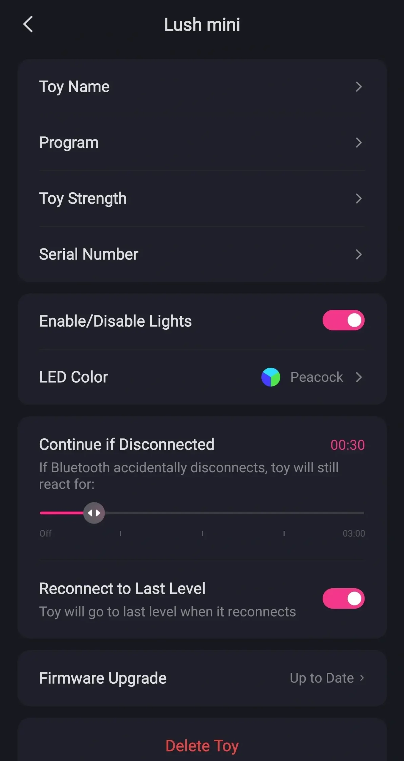Lovense Lush Mini Review 47 Lovense Remote Lush Mini Settings