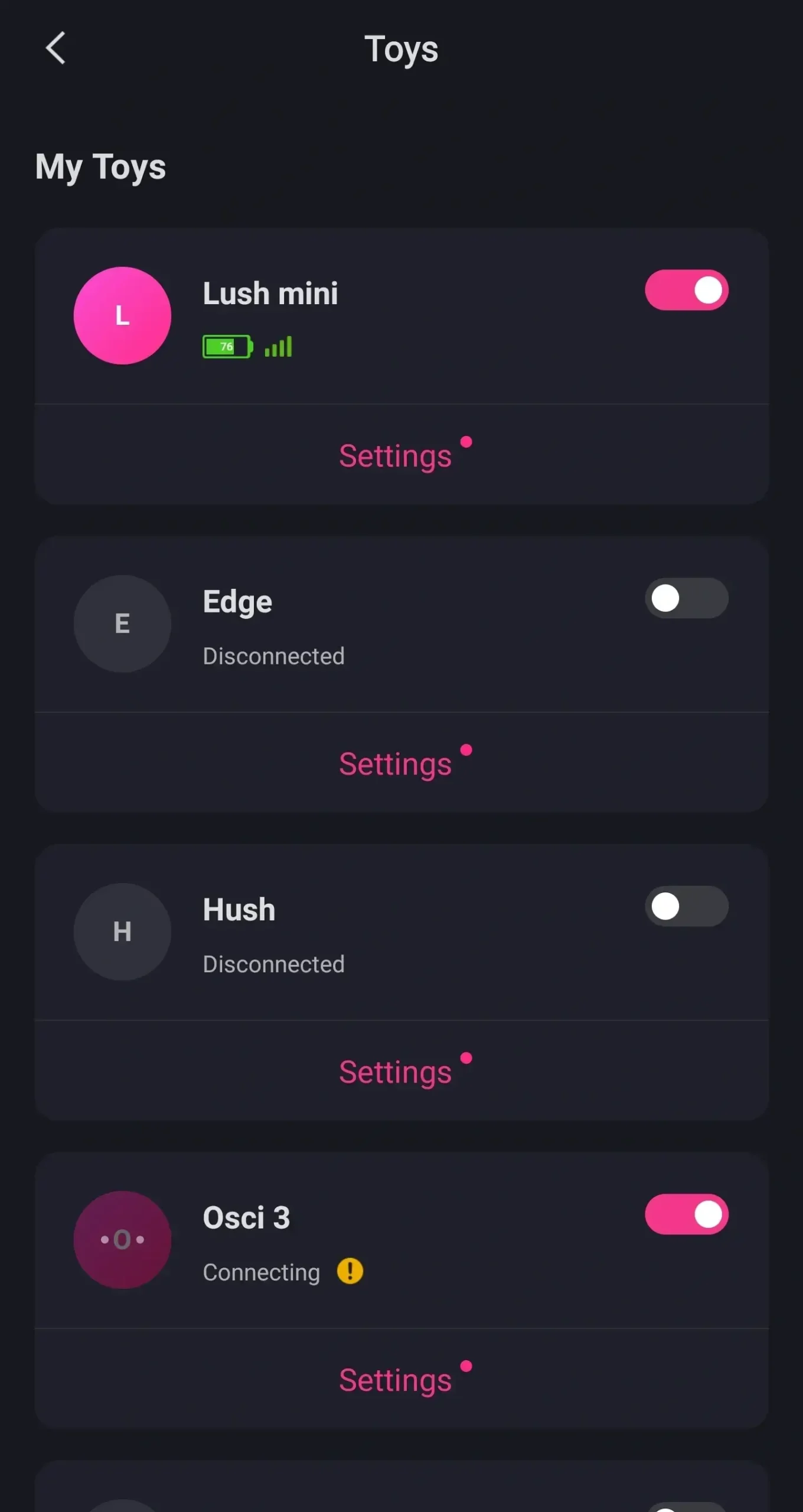 Lovense Lush Mini Review 45 Lovense Remote Toy Connected