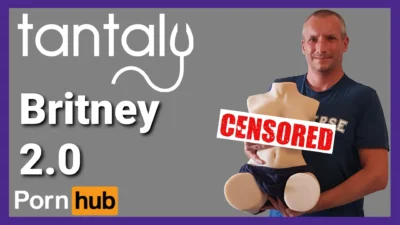 The Britney 2 Tantaly Torso realistic Sex Doll Review 4 Britany 2 Tantaly Held By UKDAZZZ