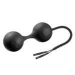 ElectraStim Electro Anal Toys 15 ElectraStim Silicone Noir Lula Electro Kegel Balls