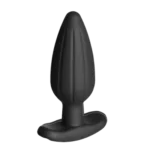 ElectraStim Electro Anal Toys 21 ElectraStim Silicone Noir Rocker Butt Plug - Large