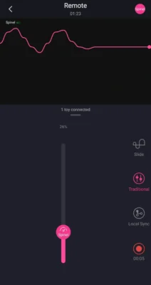 Lovense Remote App Remote Control Float Mode Recording