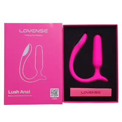 Lovense Lush Anal Box Open